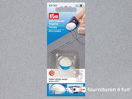 Prym ergonomics vingerhoed - XL - blauw - 431138