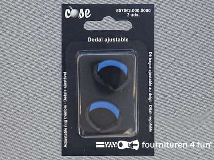 Verstelbare vingerbeschermer - 2 stuks