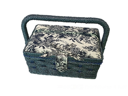 Naaibox gobelin - 19x12x9cm