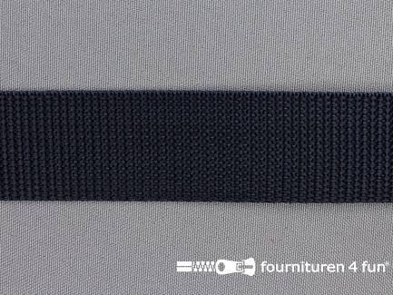 Rol 48 meter PP band - polypropyleen band - 30mm - donker grijs