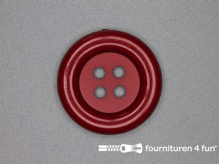 Clown knoop 54mm bordeaux