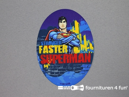 Superman applicatie 80x110mm