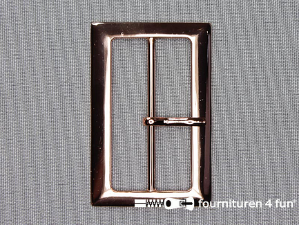 Metalen gesp 48mm koper