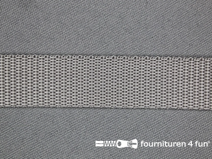 Parachute band - 20mm - grijs