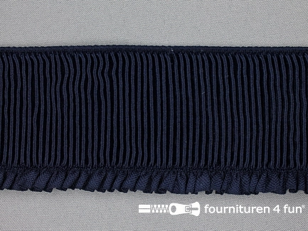 Boordelastiek 60mm marine blauw