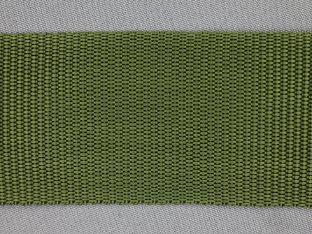 Parachute band 50mm leger groen