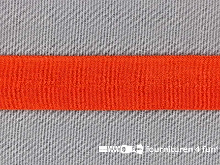 Rekbare vouwtres 20mm oranje