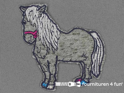 Applicatie 65x72mm paard