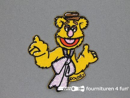 The Muppets applicatie 73x83mm Fozzie Bear