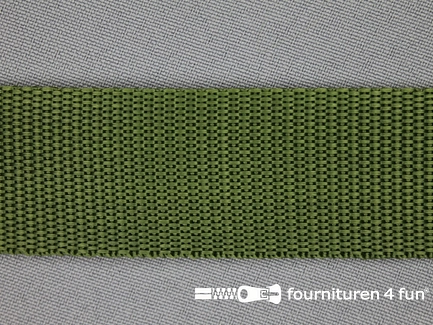 Parachute band - 30mm - leger groen
