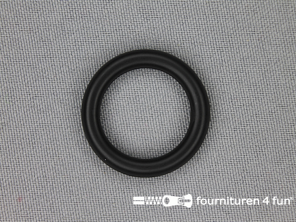 Kunststof ring - 20mm - zwart