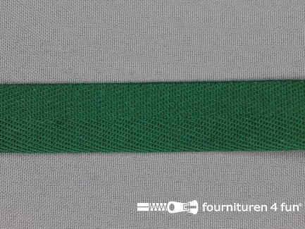 Luxe keperband - 20mm - emerald groen