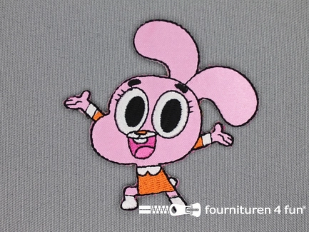The Amazing World of Gumball applicatie 70x70mm