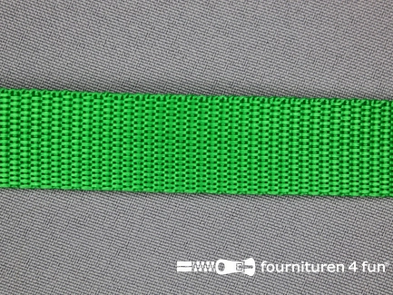 Parachute band - 20mm - gras groen