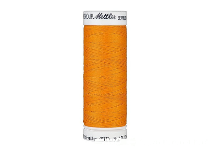Mettler Seraflex - elastisch machinegaren - licht oranje (0122)