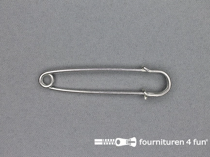 100 Stuks kiltspeld 76mm zilver