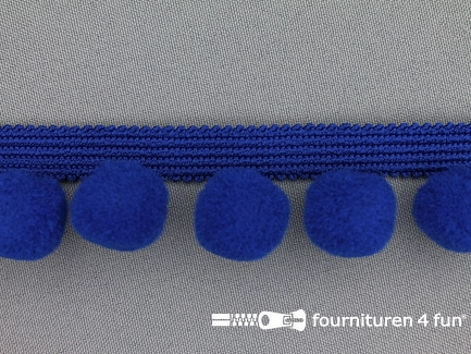 Bolletjesband - 40mm - donker kobalt blauw
