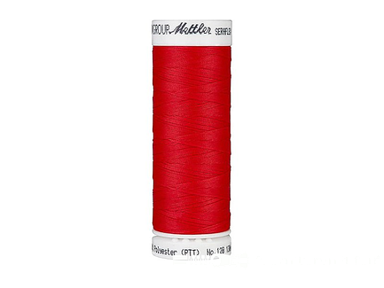 Mettler Seraflex - elastisch machinegaren - helder rood (0503)