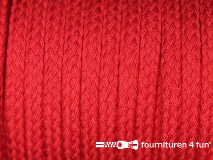 Jassen koord - 6 tot 8mm - rood