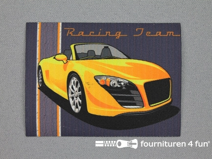 Applicatie 63x85mm rechthoek racing team
