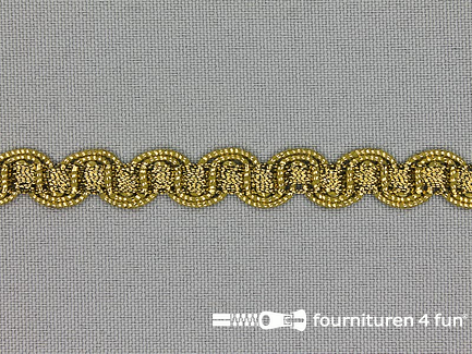 Kaart 25 meter goud band 10mm antique goud