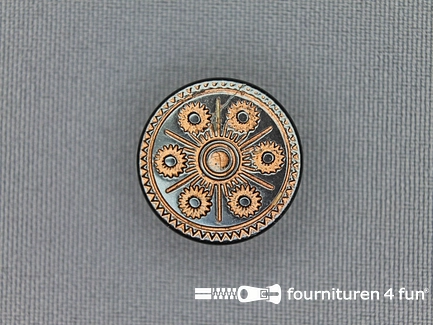 Bronzen knoop 20mm folklore