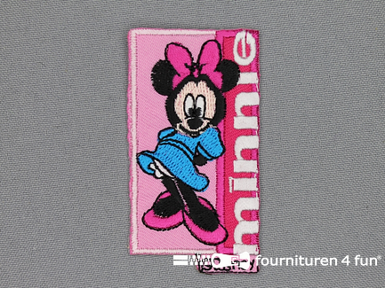 Disney applicatie 35x70mm Minnie Mouse