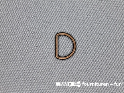D-ring - 15mm - rood koper 