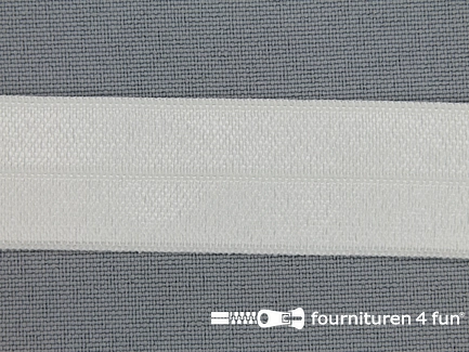 Elastische biasband 20mm off white