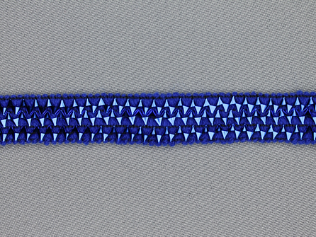 Bling bling band 16mm kobalt blauw