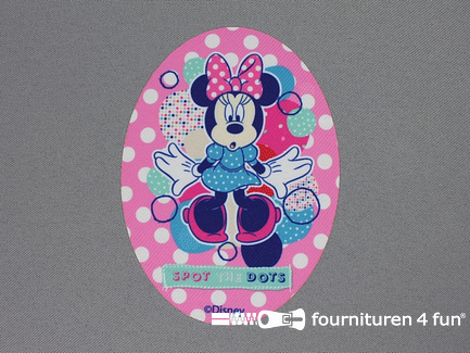 Mickey Mouse applicatie 80x110mm Minnie Mouse