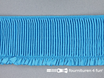 Boordelastiek 60mm aqua blauw