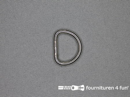 Heavy duty D-ringen 26mm vernikkeld