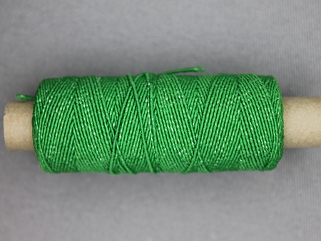 Elastisch garen - rimpel elastiek - 30 meter - gras groen