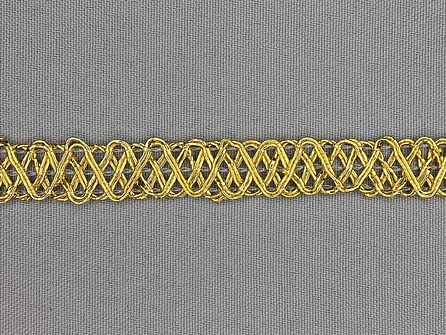 Kaart 25 meter party band 12mm goud