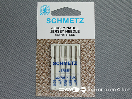 Schmetz machinenaalden - jersey - 70-80-90