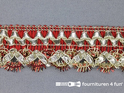 Rol 8 meter party band 30mm rood