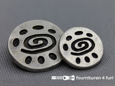 Zilveren knoop (15, 18 & 23mm) - Seegers Fournituren Zilveren knoop (15, 18 & 23mm) - Seegers Fournituren