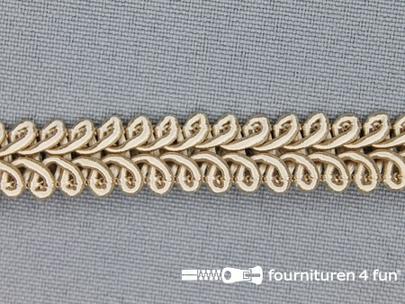 Viscose galon 11mm zand beige