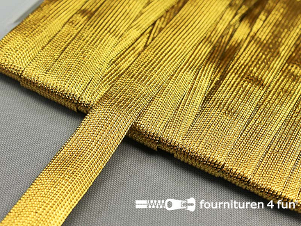 COUPON 15 meter Goud band 14mm - B-KEUZE