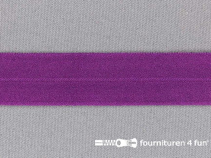 Rol 50 meter rekbare vouwtres 20mm paars