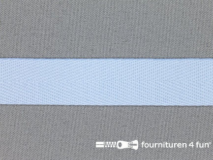 Rol 50 meter luxe keperband - 20mm - licht blauw