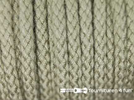Rol 100 meter jassen koord - 4mm - safari beige