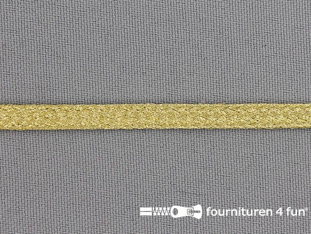 Brokaat goud band 6mm 