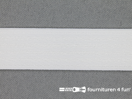 Schouderband elastiek 19mm wit