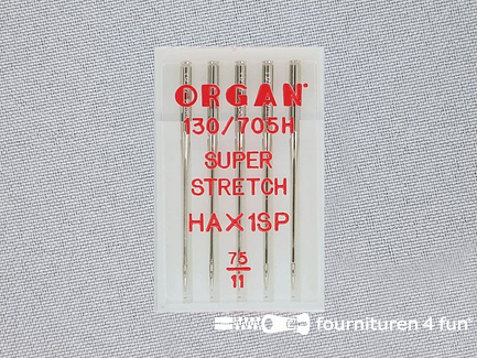 Organ Needles naaimachine naalden - Super stretch 75