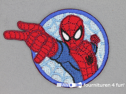 Spiderman applicatie 85x60mm