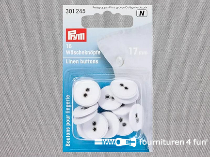   Prym linnen knopen 17mm - 301245