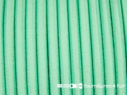 Rol 50 meter elastisch koord 3mm mint groen