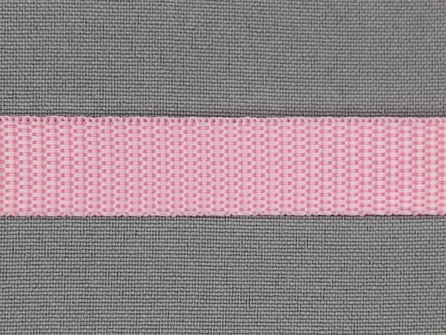 Rol 30 meter parachute band 15mm roze